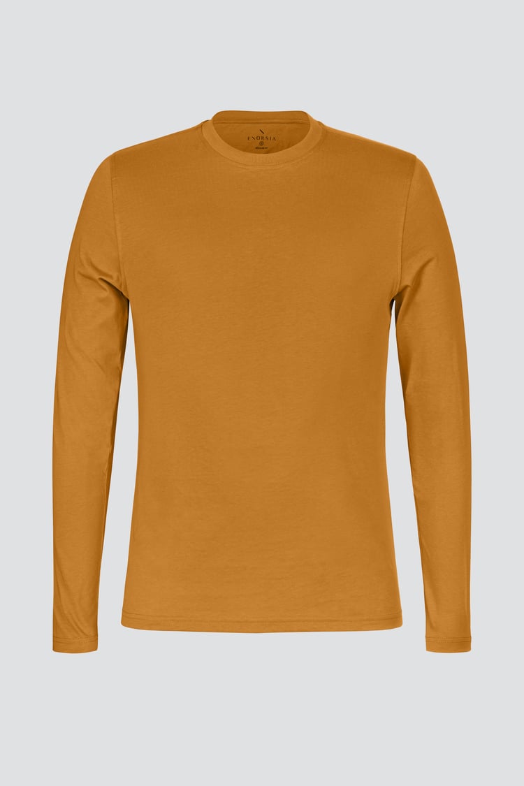 Men's Long Sleeve Cotton T-Shirt 2 Pack