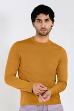 Men's Long Sleeve Cotton T-Shirt 2 Pack