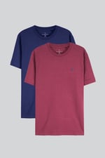 2 Pack Short Sleeve Cotton T-Shirt