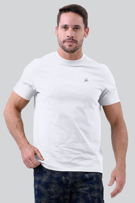 Black/White 2 Pack Short Sleeve Cotton T-Shirt