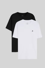 2 Pack Short Sleeve Cotton T-Shirt