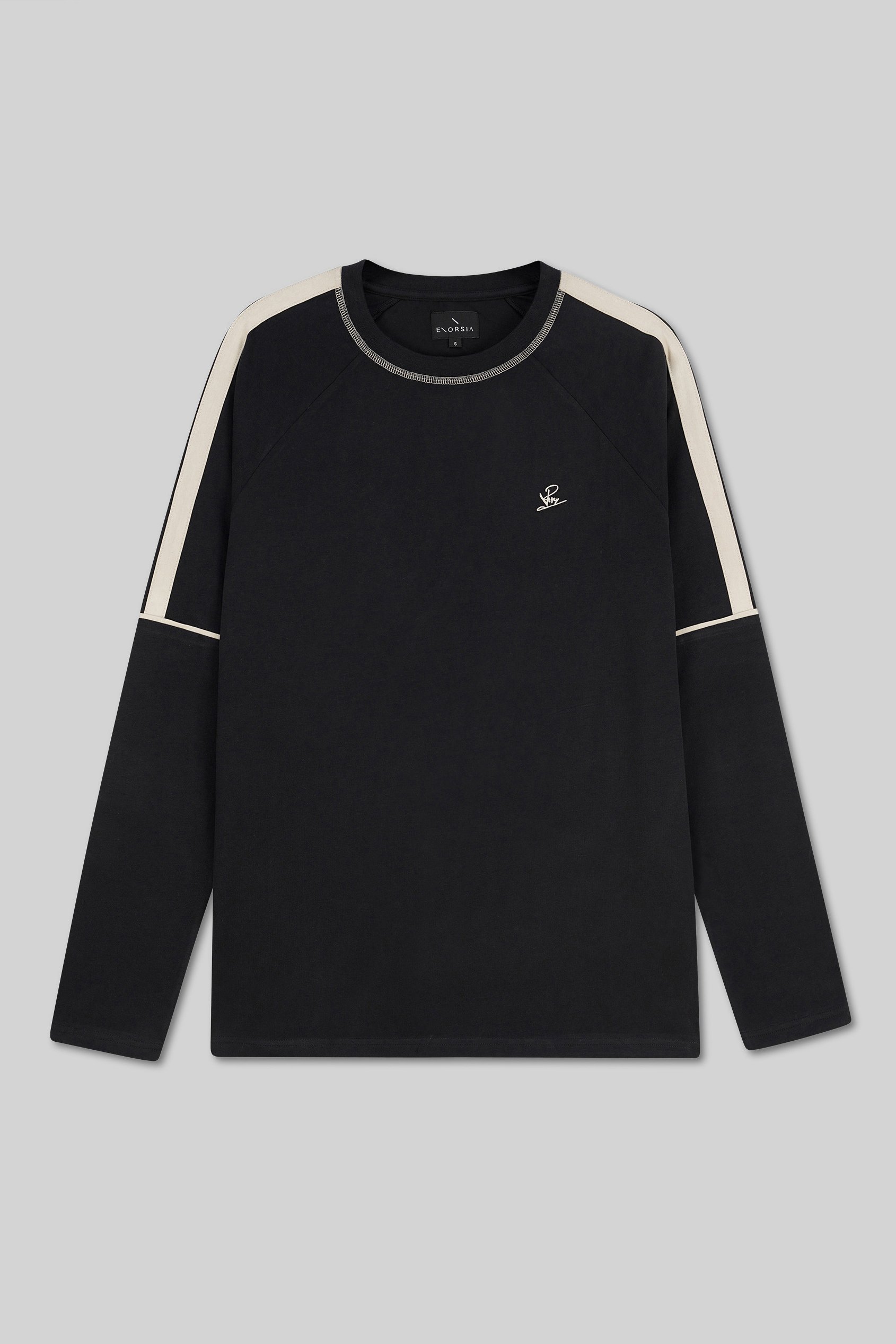 Stretch Jersey Long Sleeve Tee And Jogger Set