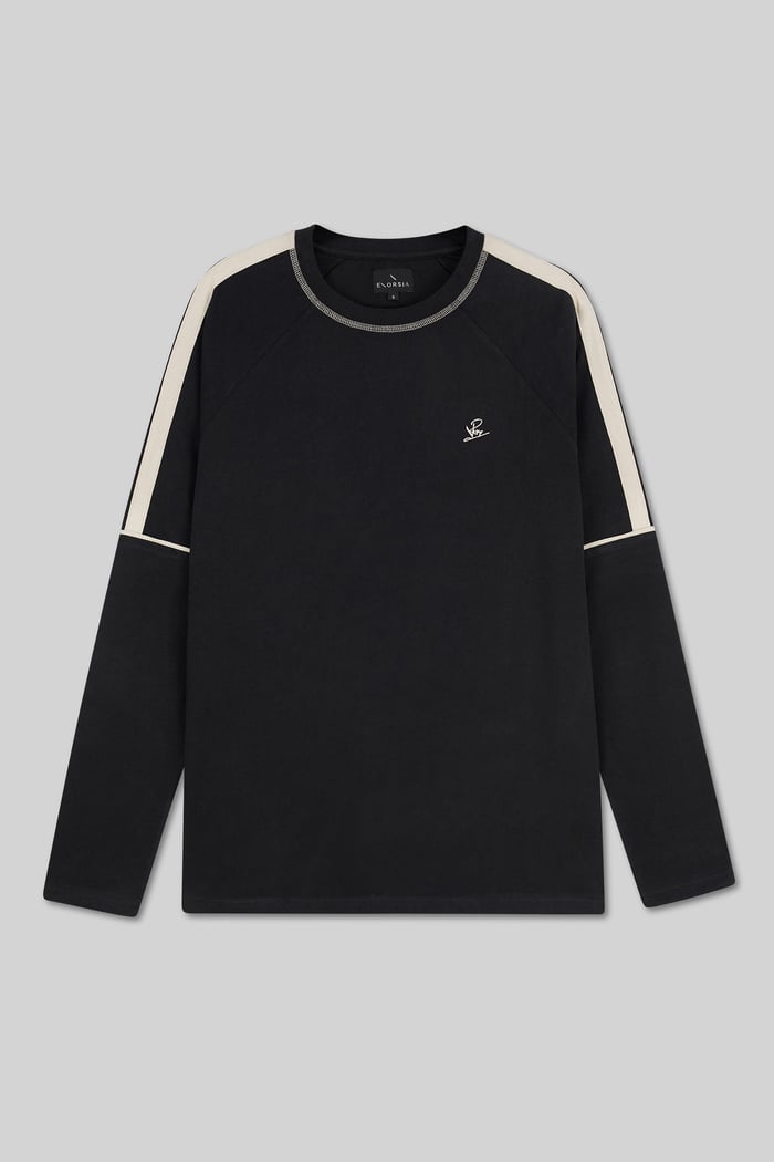 Stretch Jersey Long Sleeve Tee And Jogger Set