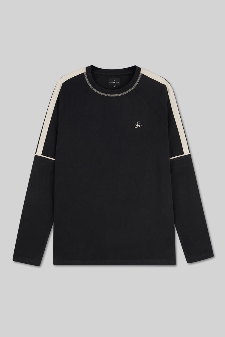 Stretch Jersey Long Sleeve Tee And Jogger Set