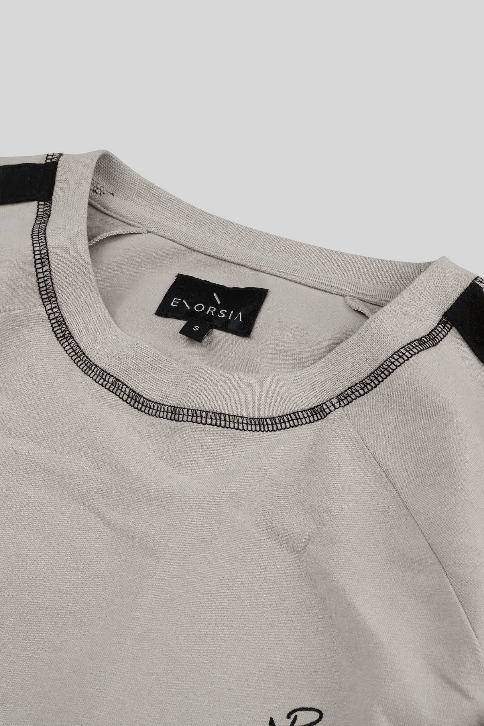 Stretch Jersey Long Sleeve Tee And Jogger Set