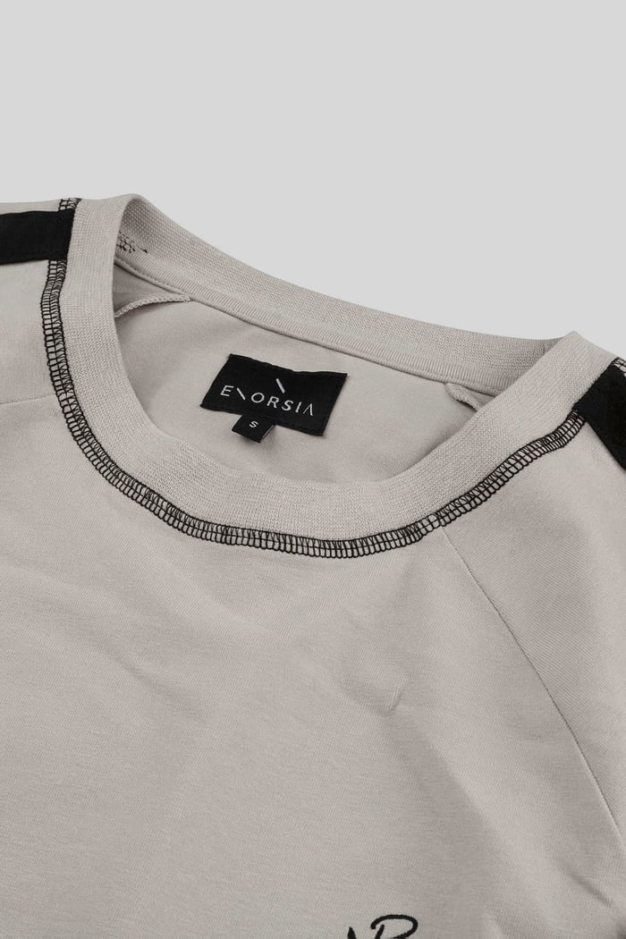 Stretch Jersey Long Sleeve Tee And Jogger Set