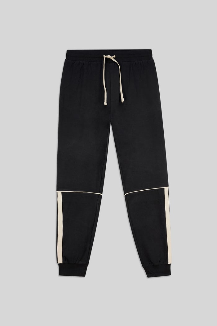 Stretch Jersey Long Sleeve Tee And Jogger Set