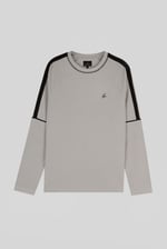 Stretch Jersey Long Sleeve Tee And Jogger Set