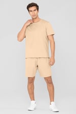Mens Regular Fit T-Shirt & Shorts Set