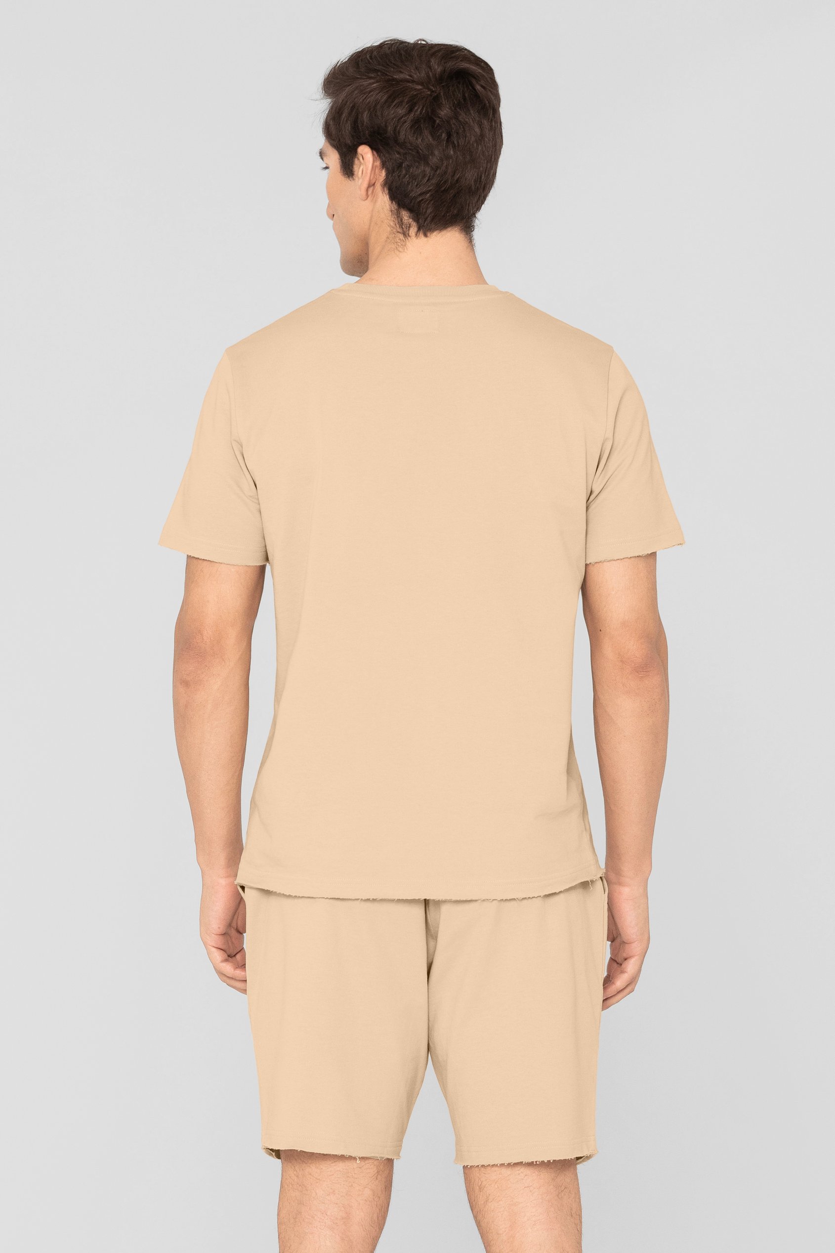 Mens Regular Fit T-Shirt & Shorts Set