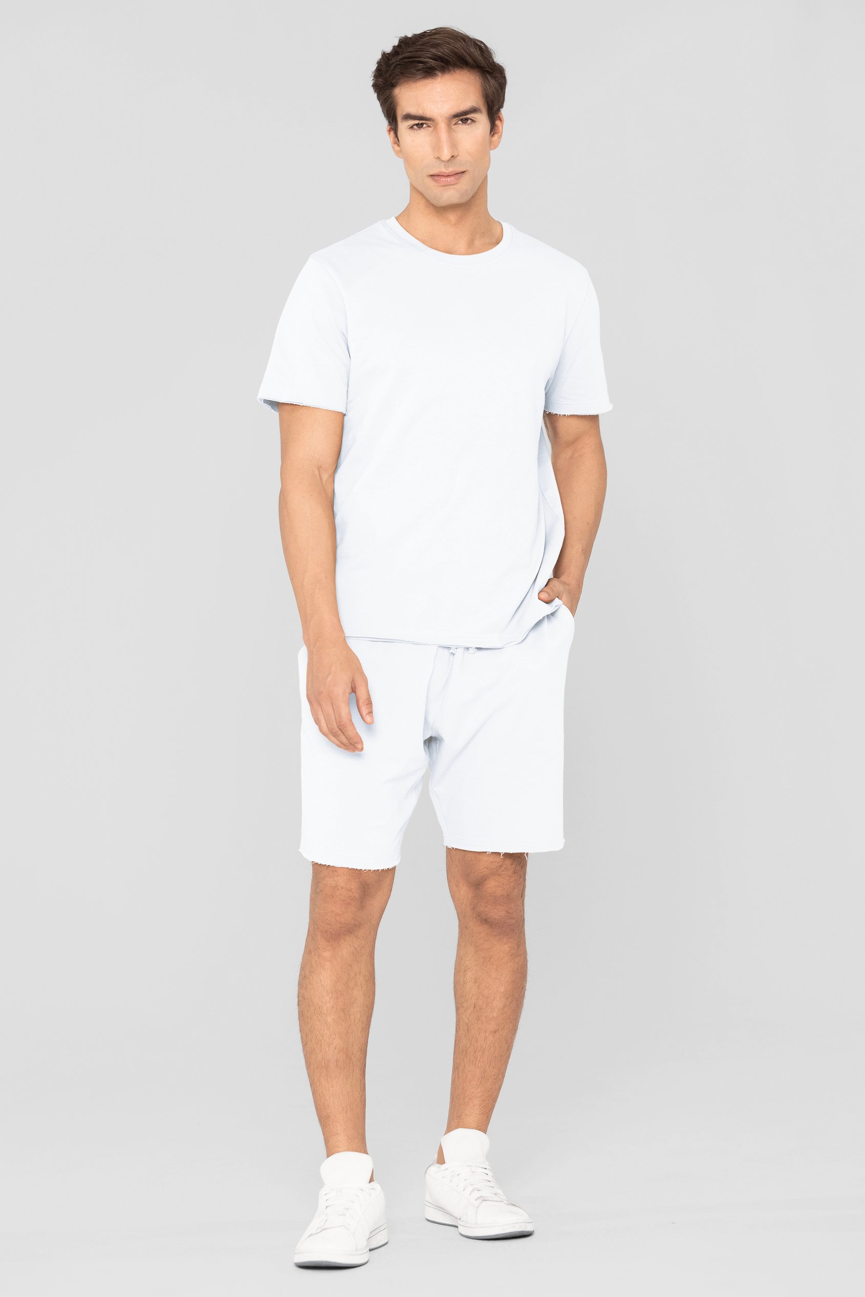 Mens Regular Fit T-Shirt & Shorts Set