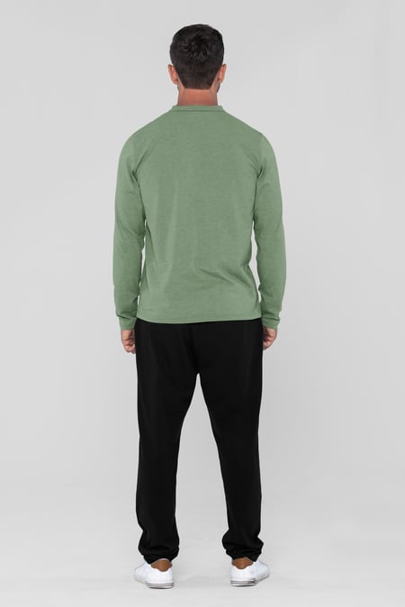 Men's Green Solid Pyjamas Set