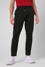 Mens Classic Front Seam Jersey Trouser