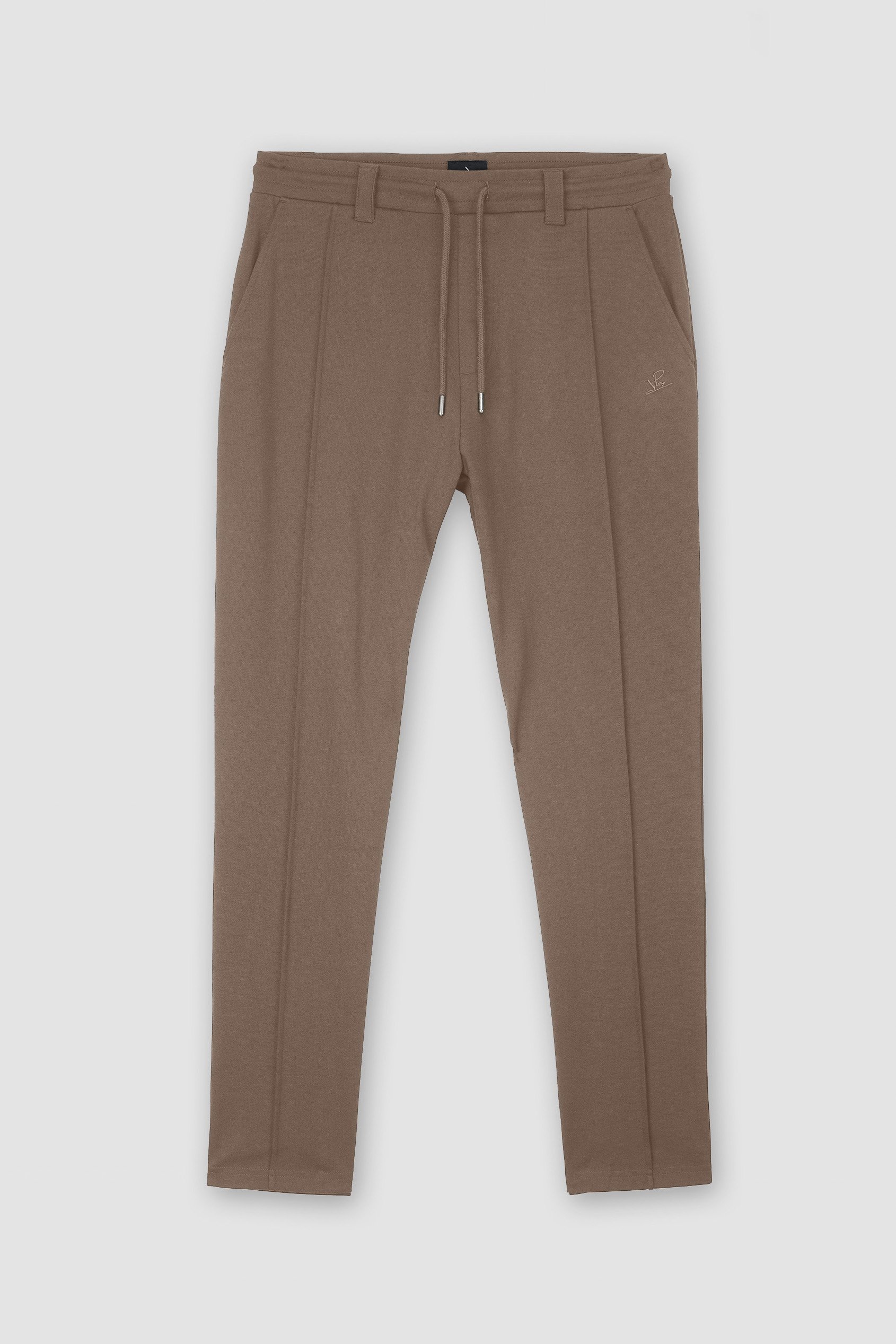 Mens Classic Front Seam Jersey Trouser