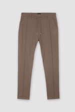 Mens Classic Front Seam Jersey Trouser