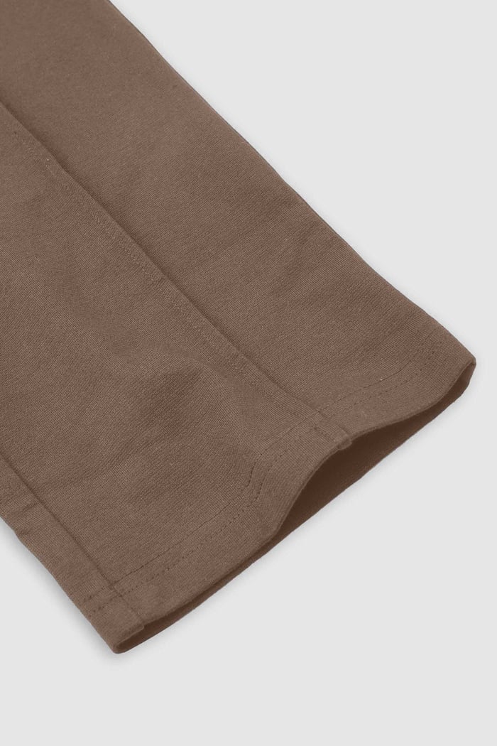 Mens Classic Front Seam Jersey Trouser