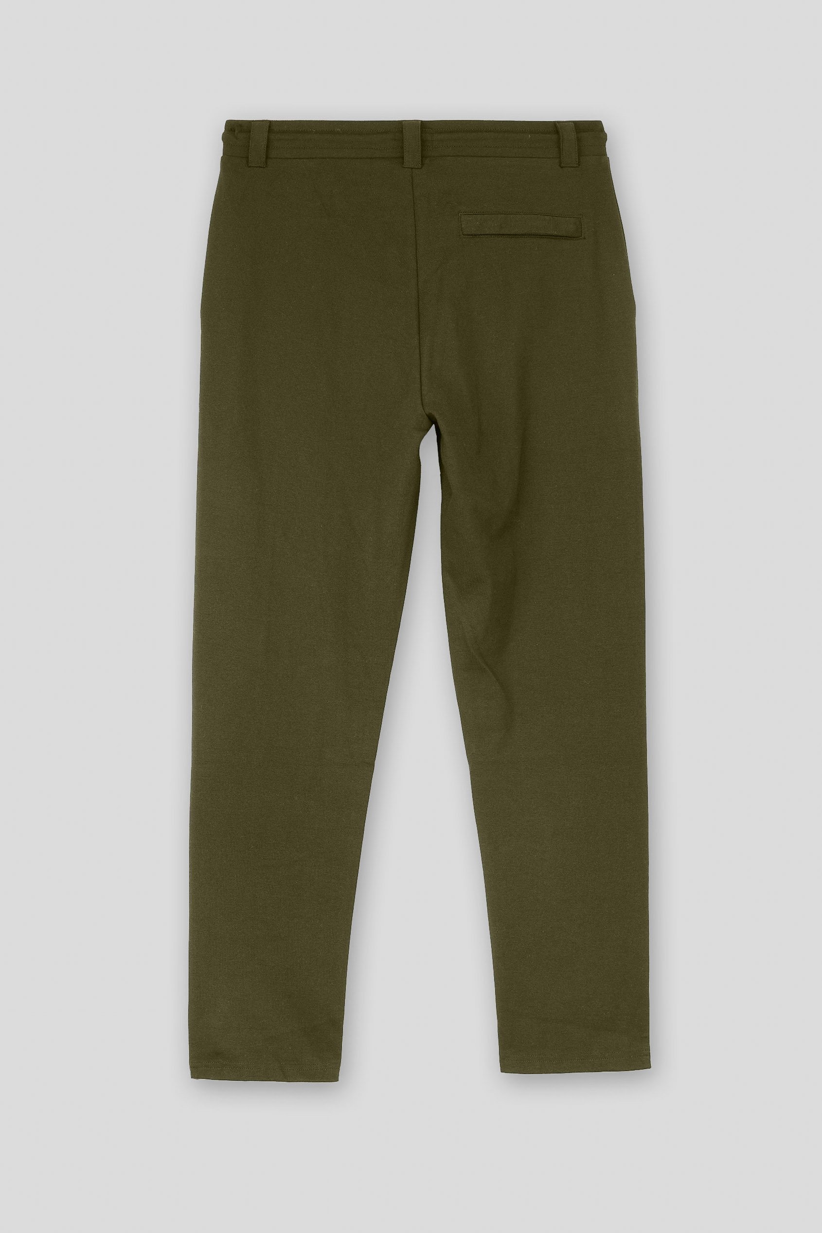 Mens Classic Front Seam Jersey Trouser