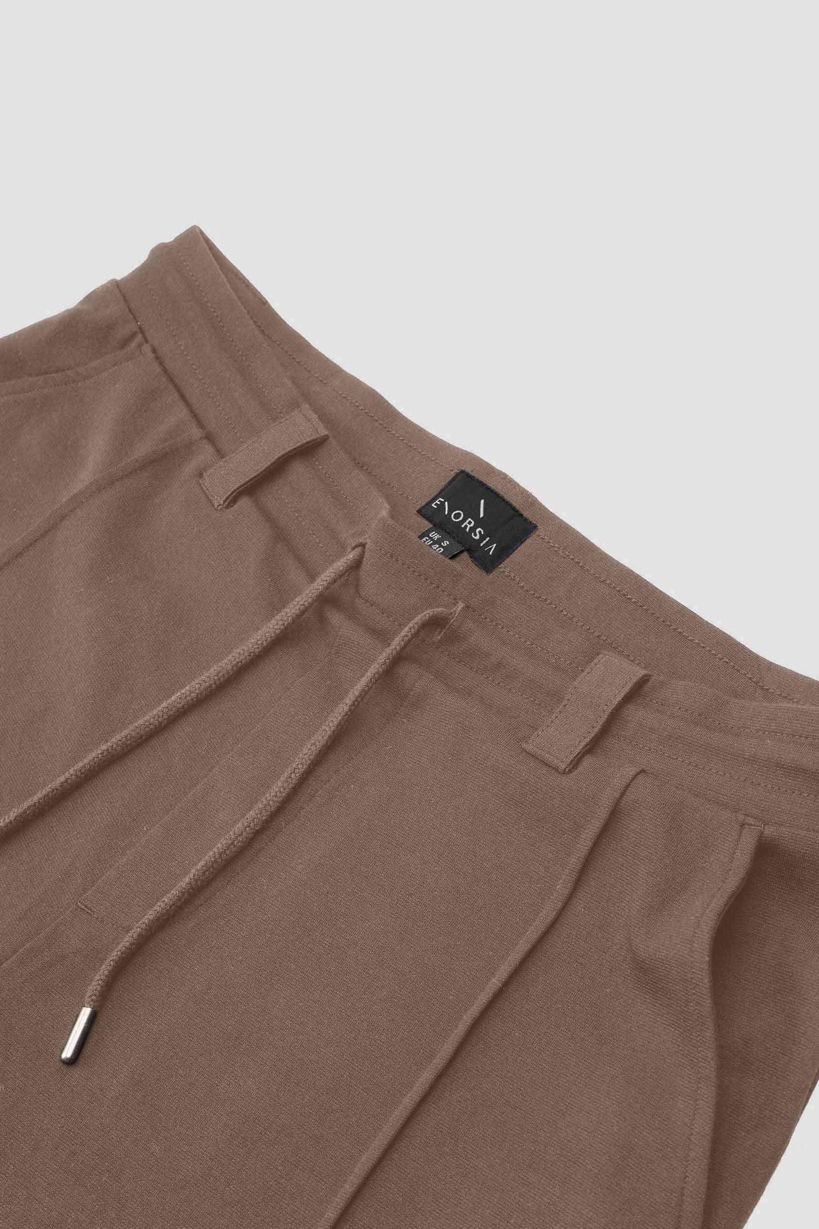 Mens Classic Front Seam Jersey Trouser