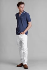 Slim Fit Essential Stretch White Jeans
