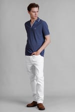 Slim Fit Essential Stretch White Jeans