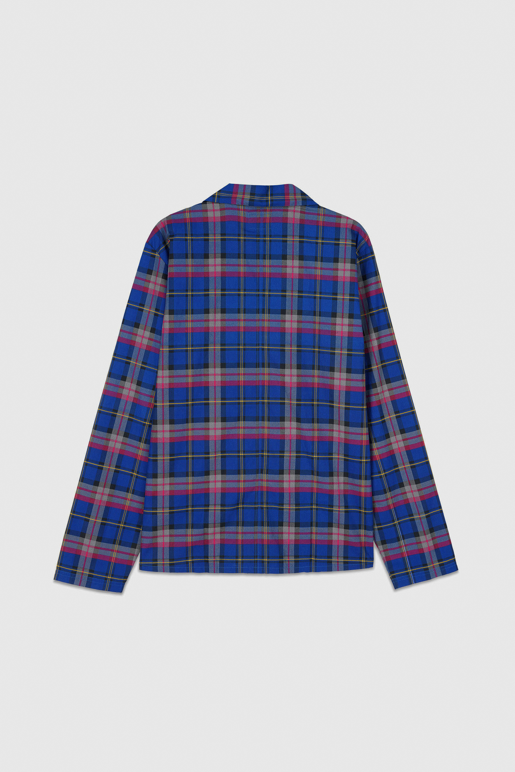 Mens Blue & Green Nightwear Shirt