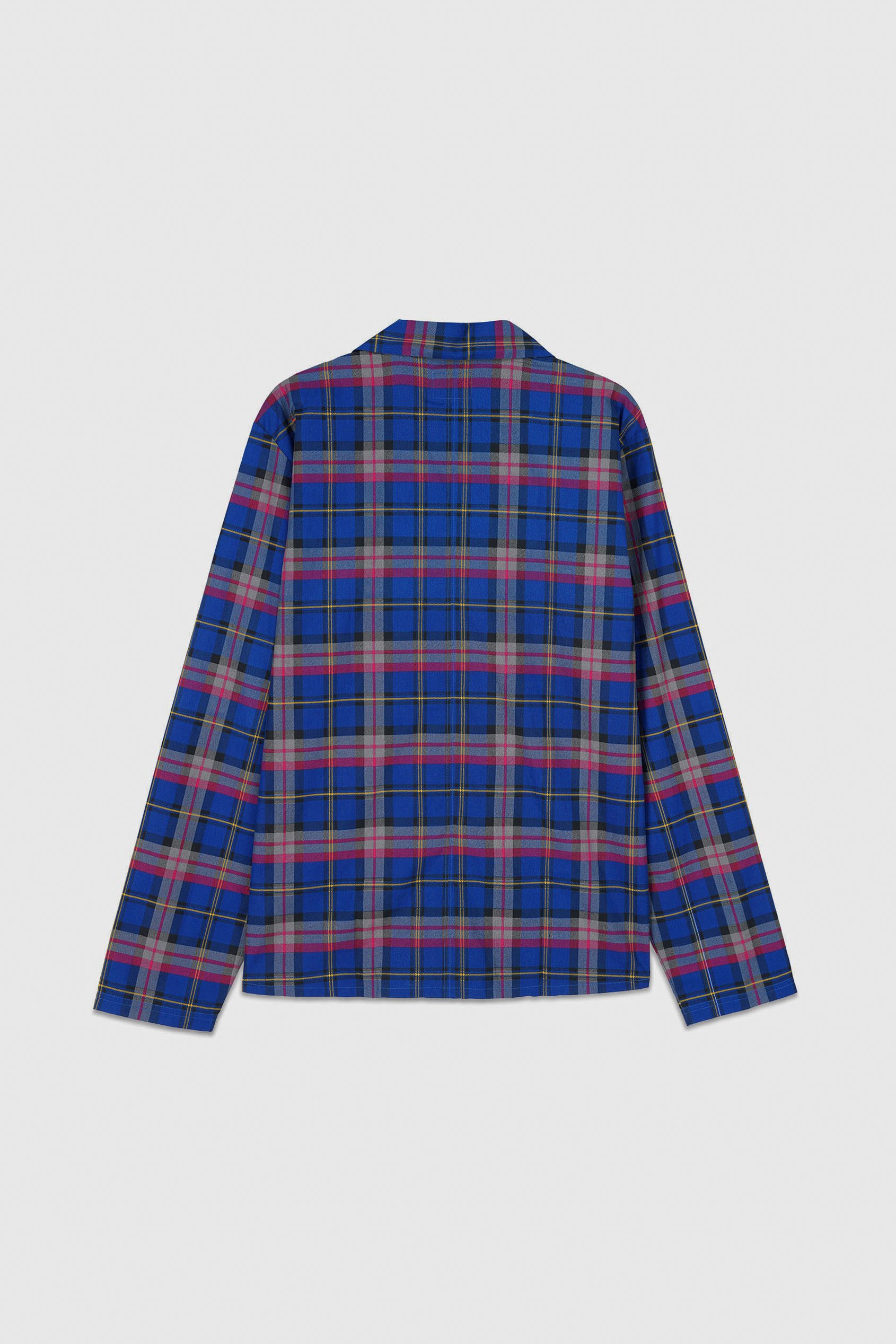 Mens Blue & Green Nightwear Shirt