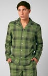 Mens Blue & Green Nightwear Shirt