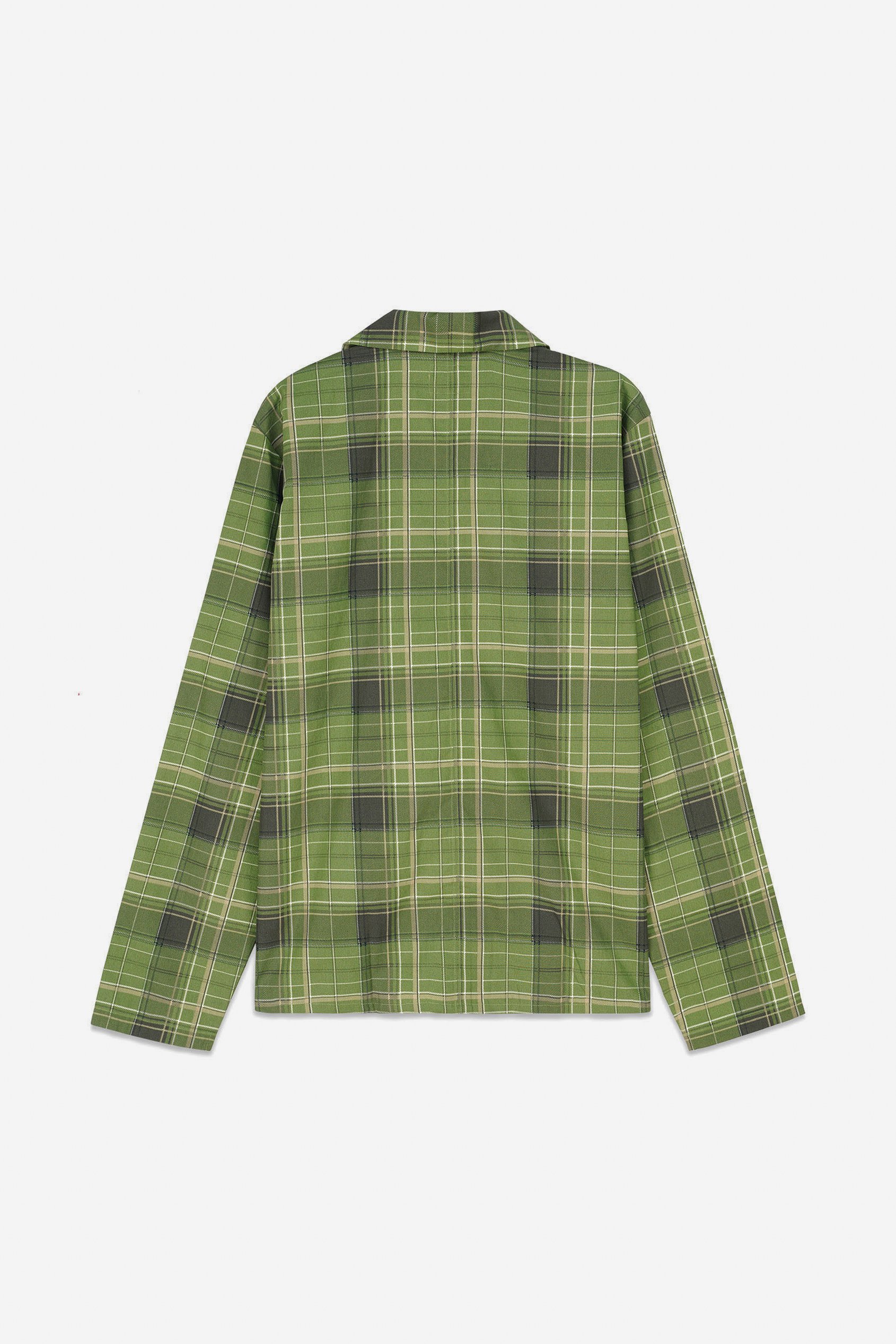 Mens Blue & Green Nightwear Shirt