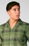 Mens Blue & Green Nightwear Shirt