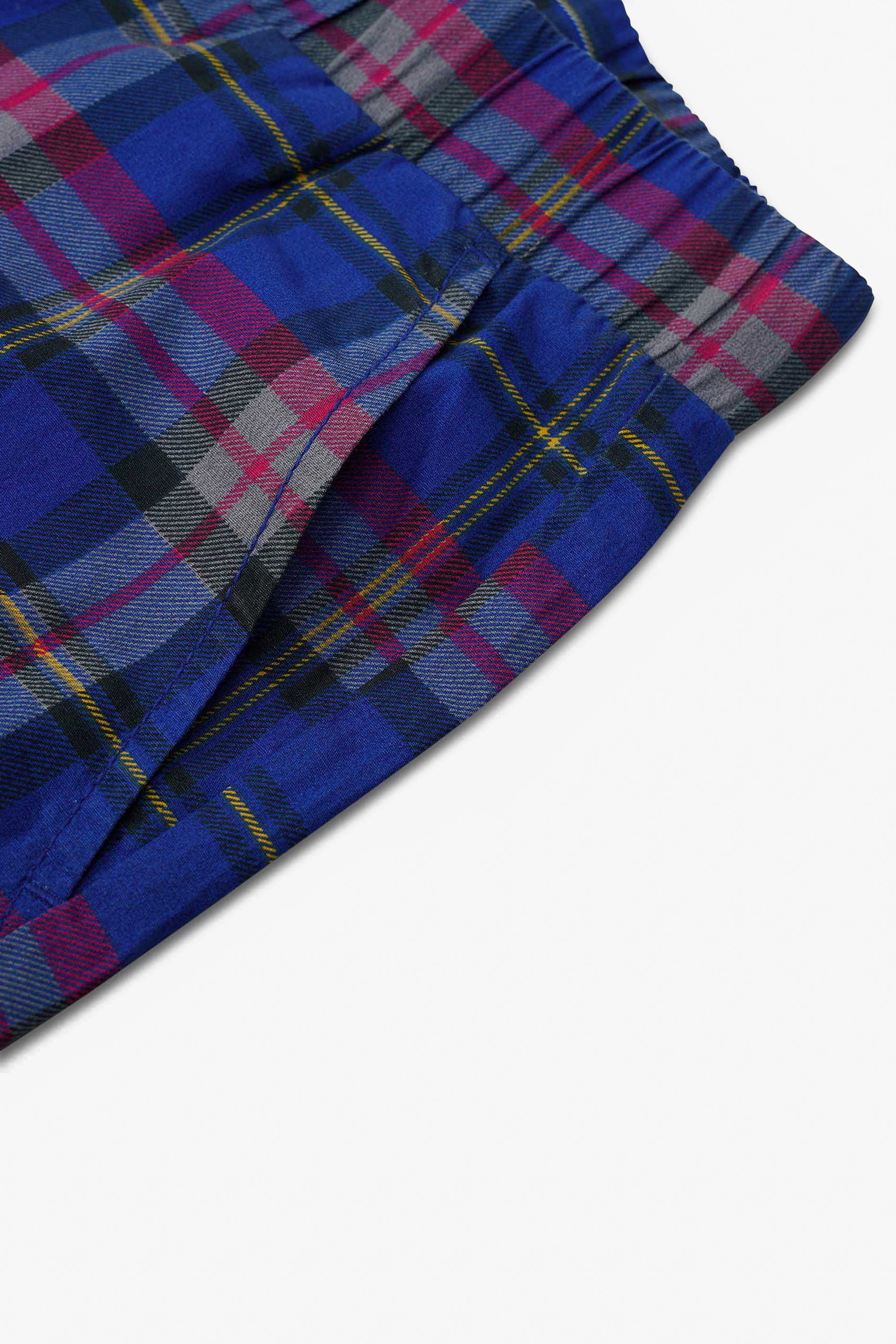 Mens Woven Check Pyjamas Bottoms