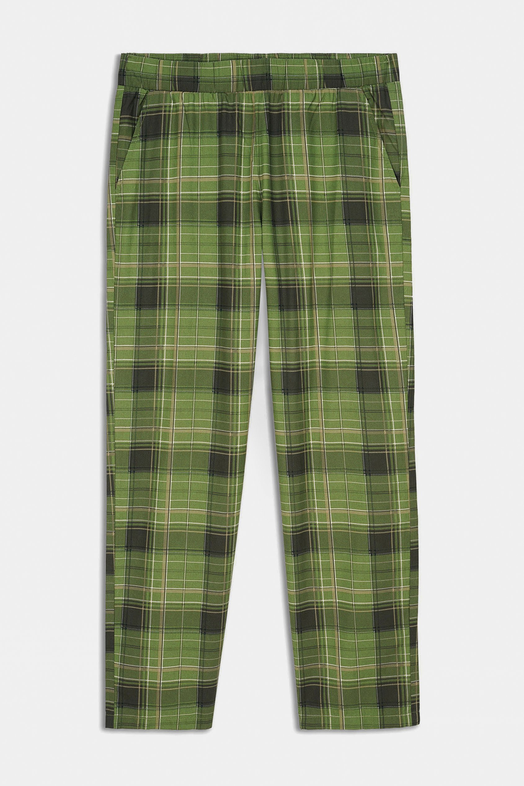 Mens Woven Check Pyjamas Bottoms