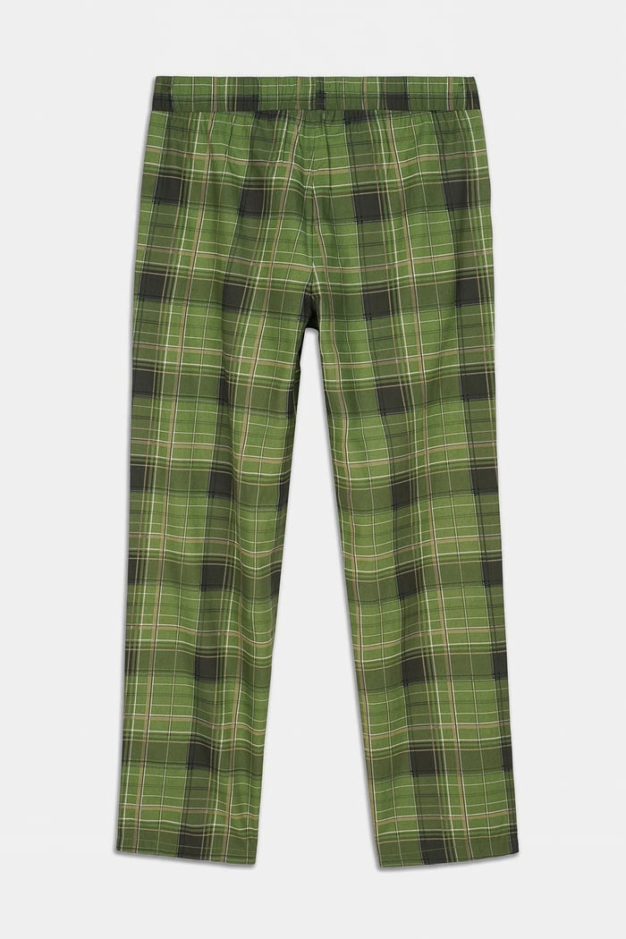 Mens Woven Check Pyjamas Bottoms