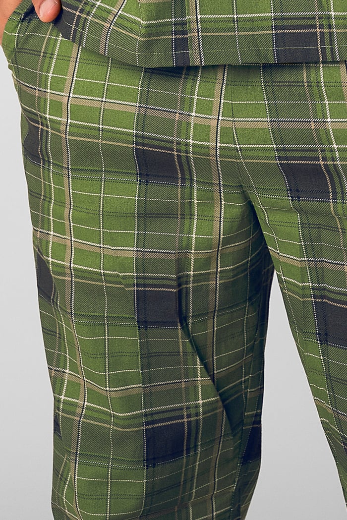 Mens Woven Check Pyjamas Bottoms