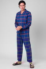 Mens Woven Check Pyjamas Bottoms