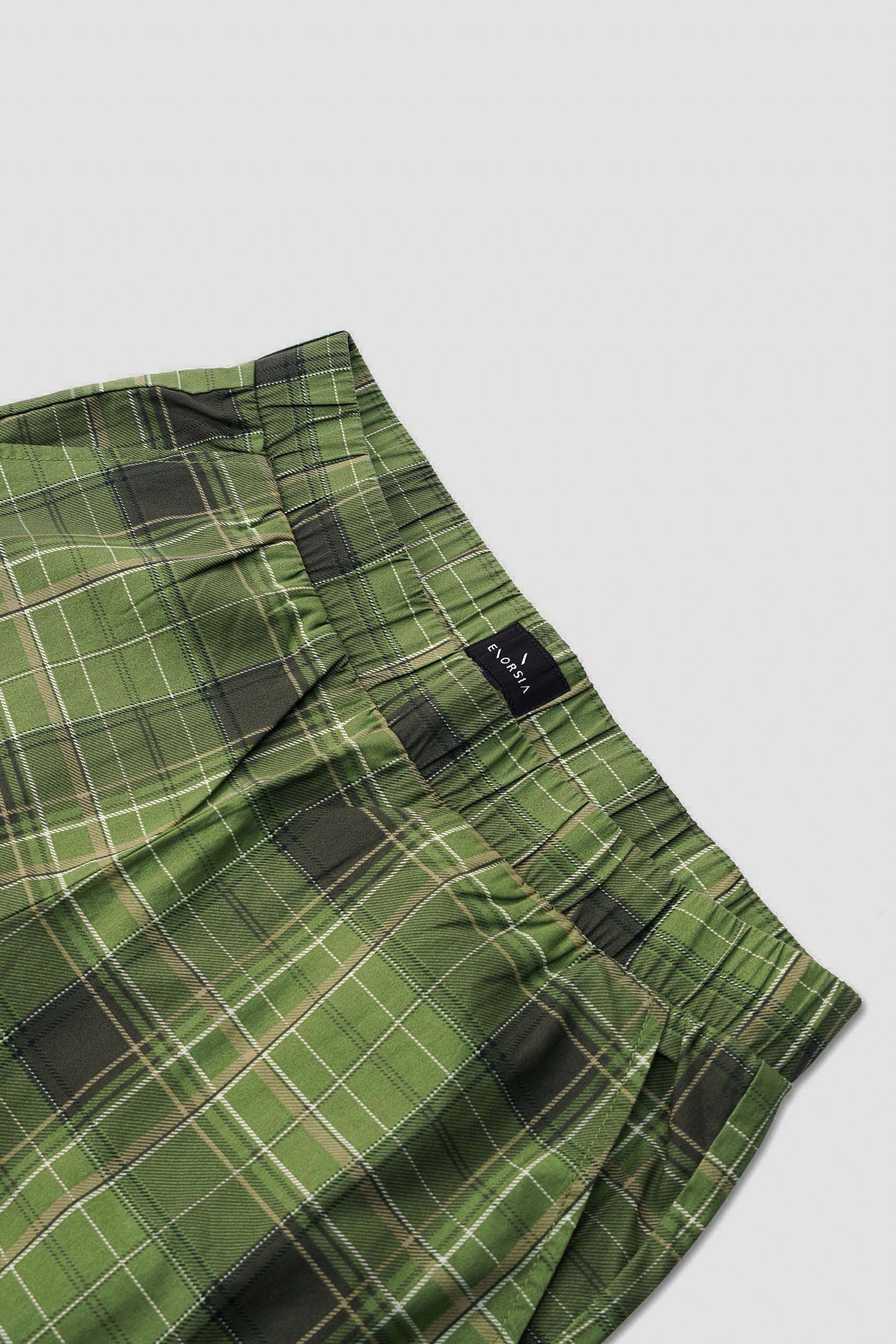 Mens Woven Check Pyjamas Bottoms