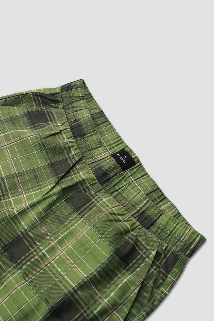 Mens Woven Check Pyjamas Bottoms
