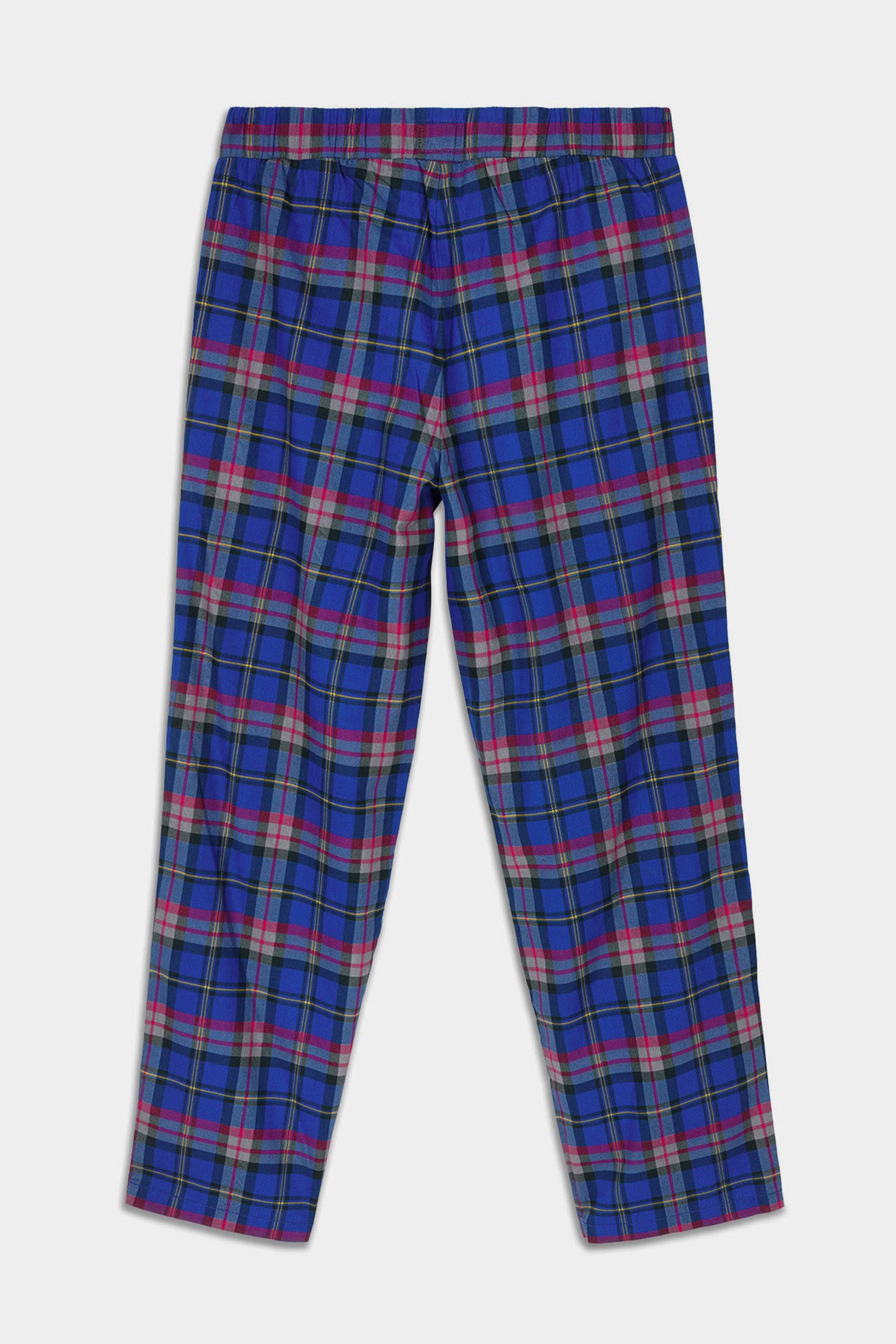 Mens Woven Check Pyjamas Bottoms
