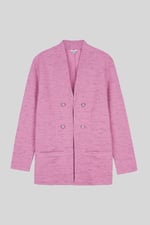 Womens Slim Fit Knit Jacket