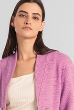 Womens Slim Fit Knit Jacket