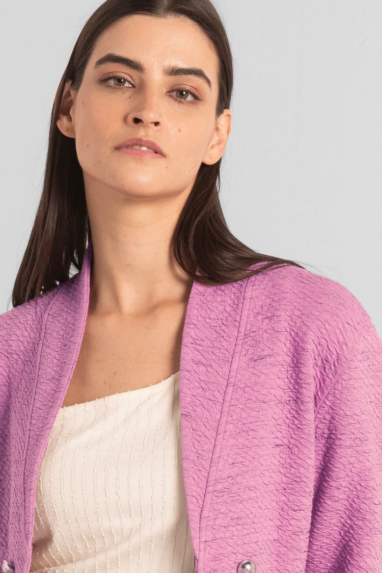 Womens Slim Fit Knit Jacket