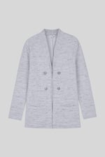 Womens Slim Fit Knit Jacket