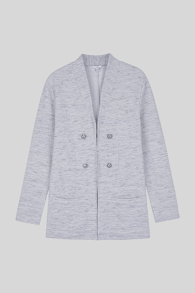 Womens Slim Fit Knit Jacket
