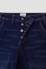 Womens High Waist Denim Culottes