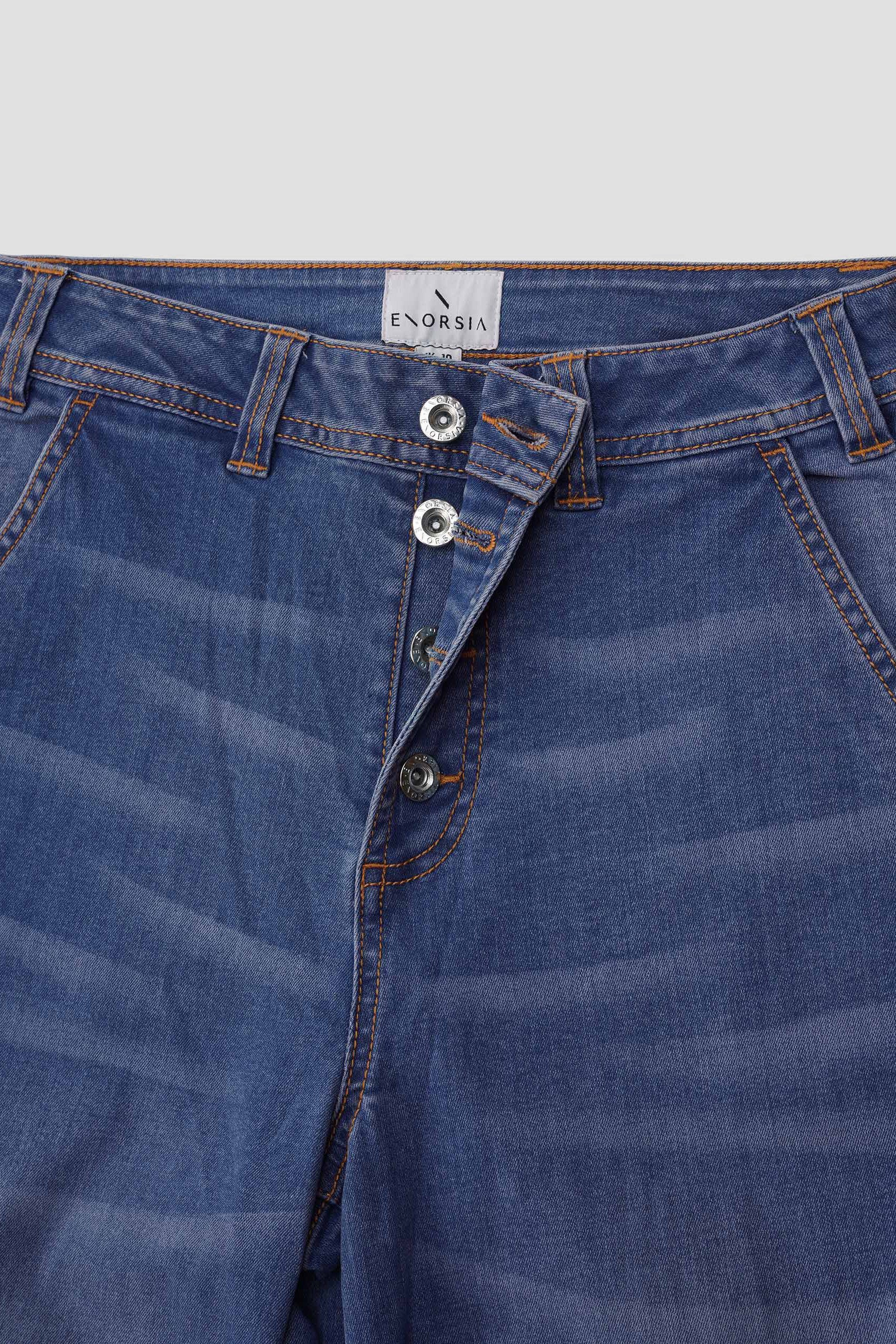 Womens High Waist Denim Culottes