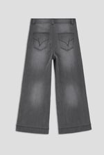 Womens Wide Leg Grey Culottes