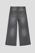 Womens Wide Leg Grey Culottes