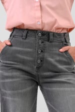 Womens Wide Leg Grey Culottes