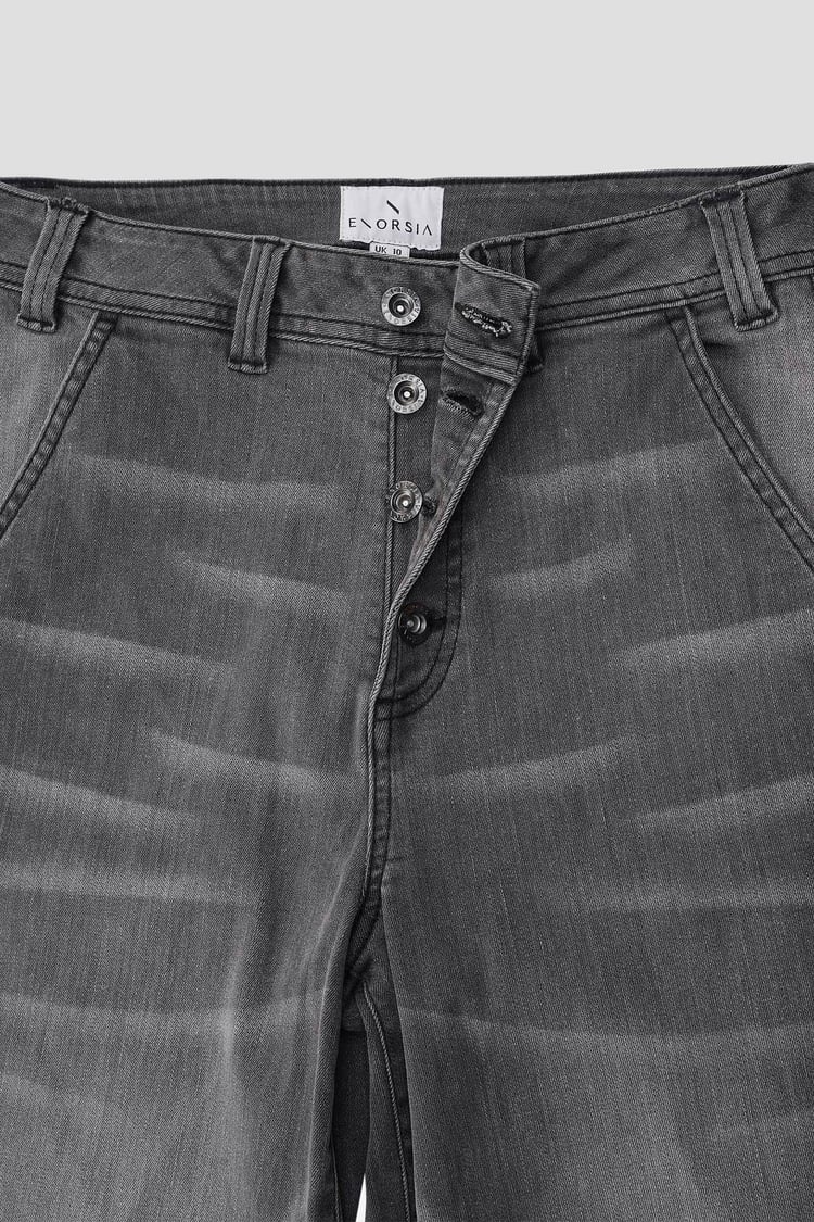 Womens Wide Leg Grey Culottes