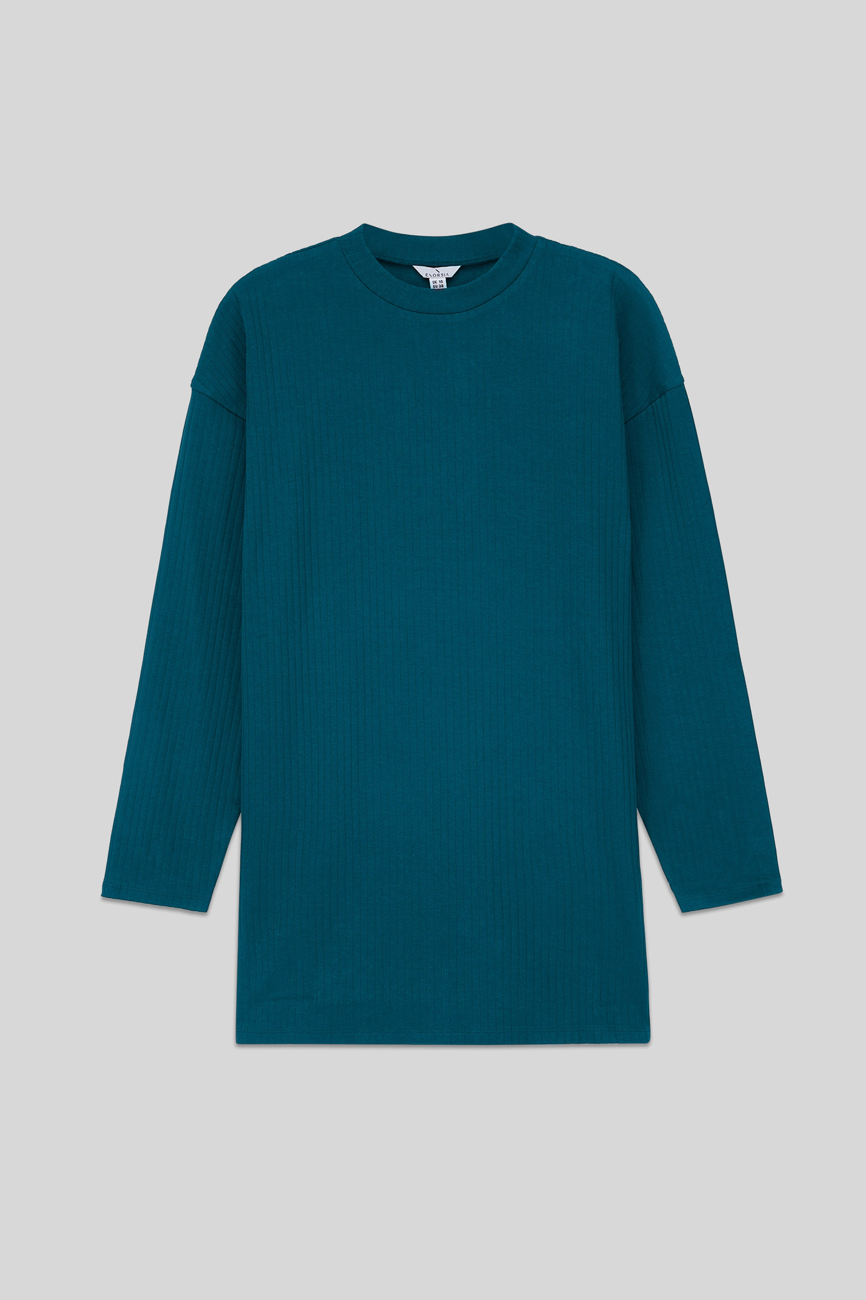 Women Oversize Texture Rib Tops