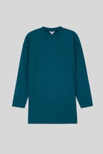 Women Oversize Texture Rib Tops